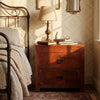 Hollis Mango Wood Nightstand Bedside Table