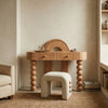 Horsens Solid Wood Dressing Table & Stool