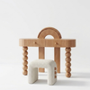 Horsens Solid Wood Dressing Table & Stool