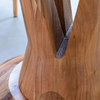 Huddersfield Acacia Wood Oval Dining Table