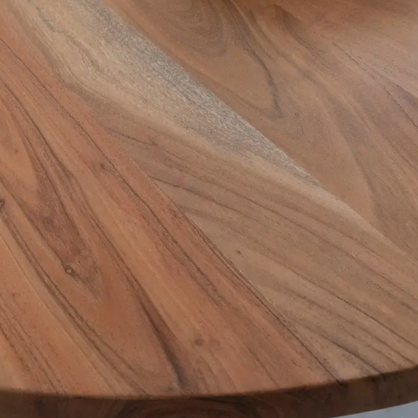 Huddersfield Acacia Wood Oval Dining Table
