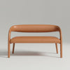 Huston Leather Upholstered Dining Bench