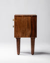 Modern Rattan Mango Solid Wood Bedside Table