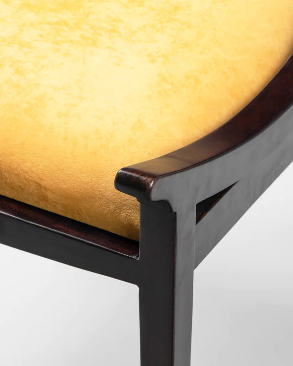 Modern Rattan Elizabeth Mango Solid Wood Cafe Chair