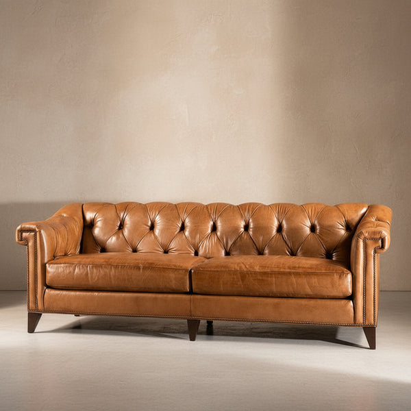 Indiana Leather 4 Seater Sofa