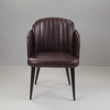 Innaloo Sheesham Wood & Leather Dining Chair