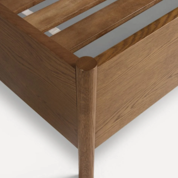 Iquique Solid Wood Rattan Bed- All Sizes