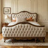 Iquitos Royal French Style Solid Wood Bed - All Sizes 