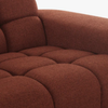 Itacoatiara Solid Wood Linen Sectional Sofa