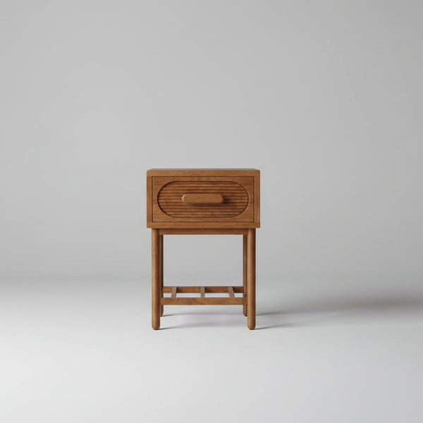 Izmir Modern Mango Wood Side Table