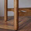 Izmir Modern Mango Wood Side Table