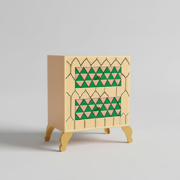 painted cabinet, wooden bedside cabinet