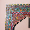 Jaipuri Handpanited and Handcarved Mirror Frame