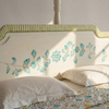 Jaipuri Hand Painted Solid Wood Poster Bed