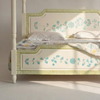 Jaipuri Hand Painted Solid Wood Poster Bed