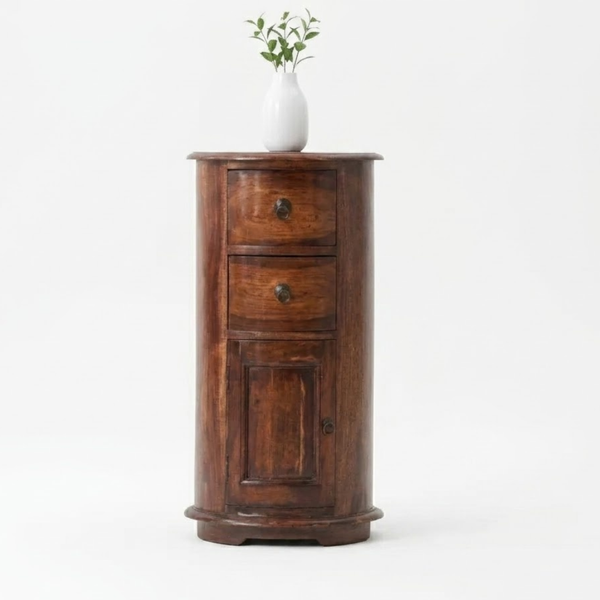 Jedburgh Sheesham Wood Olive Bar Cabinet