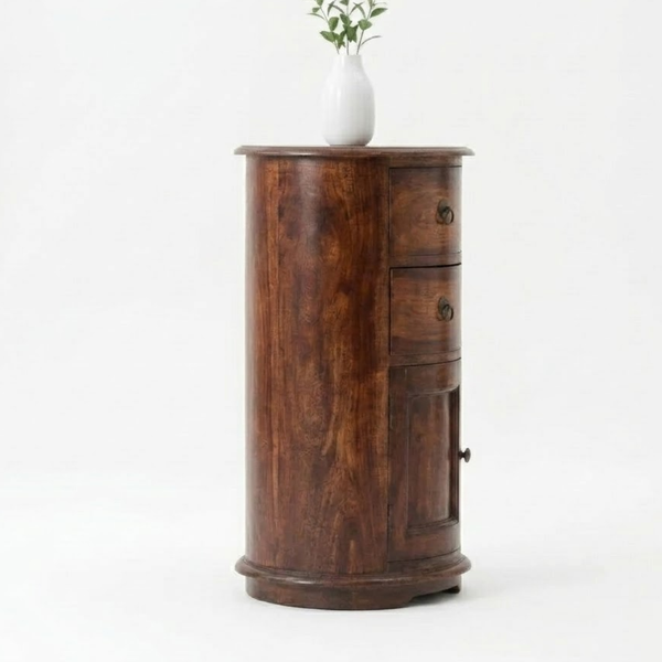 Jedburgh Sheesham Wood Olive Bar Cabinet