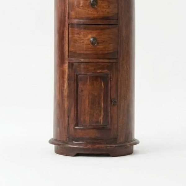 Jedburgh Sheesham Wood Olive Bar Cabinet