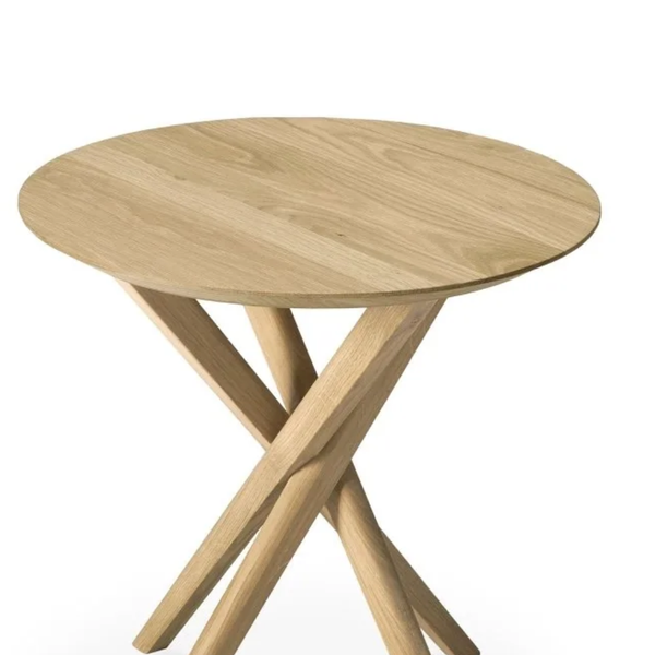 Jericho Oak Wood End Table