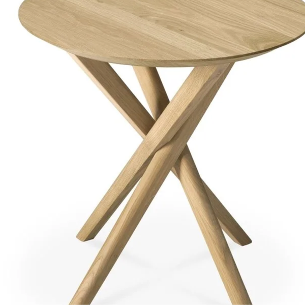 Jericho Oak Wood End Table