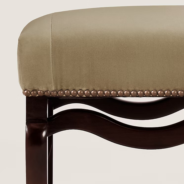 Joensuu Solid Wood Upholstered Bench