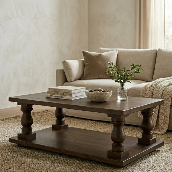 Joinville Oak Wood Coffee Table 