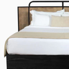 Joliet Solid Wood Cane Bed - All Sizes