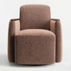 Joliet Solid Wood Swivel Accent Chair