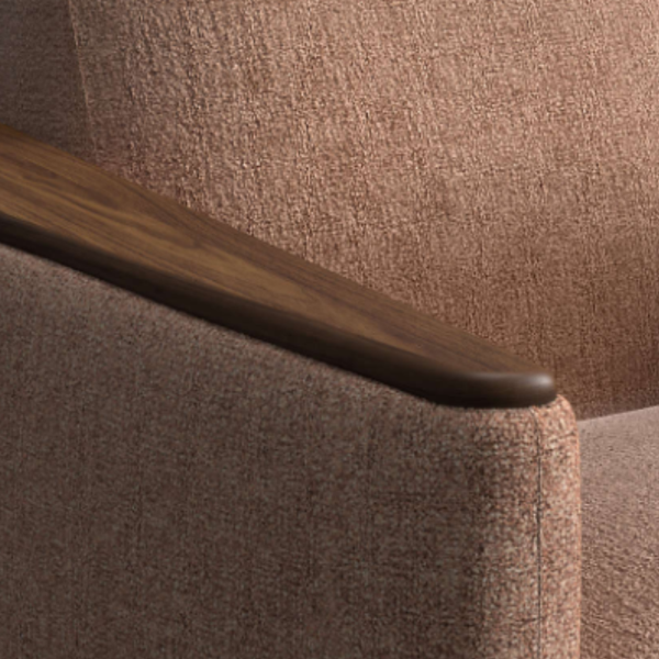 Joliet Solid Wood Swivel Accent Chair