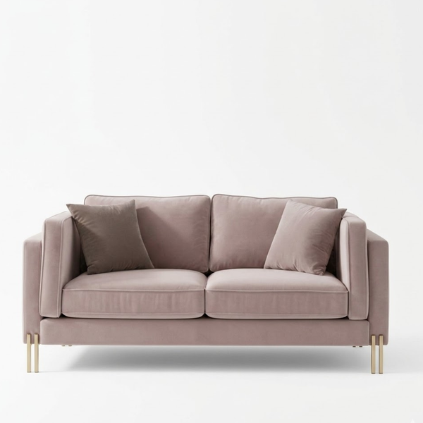 Kanso Solid Wood 2 Seater Sofa