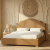 Katherine Platform Solid Wood Bed - All Sizes 
