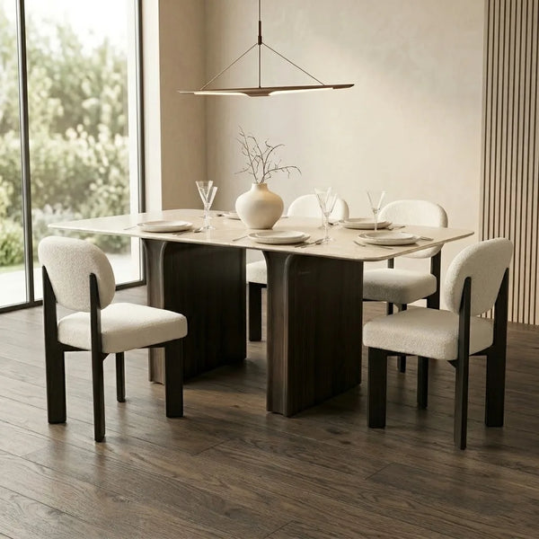 Katowice Solid Wood Dining Table Set - All Sizes