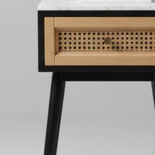 Kaunas Mango Wood Bed Side Table