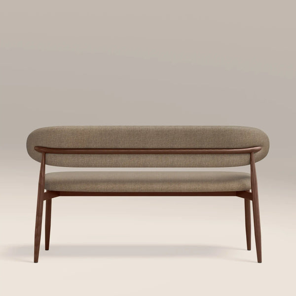 Kavala Upholstered Solid Wood Bench