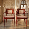Albion Teakwood Corner Chair with Cane