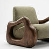 Kerch Solid Wood Accent Chair