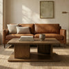 Kiama Oak Wood Coffee Table rectangle coffee table with modern design 