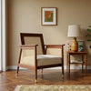 Kingston Rattan Teak Wood Accent Chair