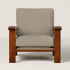 Kolding Solid Wood Velvet Sofa