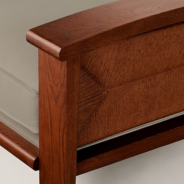 Kolding Solid Wood Velvet Sofa