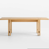 Krasnodar Oak Wood Dining Table Set - 4 Seater, 6 Seater - All Sizes
