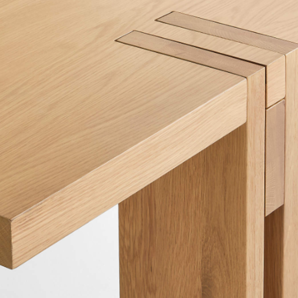 Krasnodar Oak Wood Dining Table Set - 4 Seater, 6 Seater - All Sizes