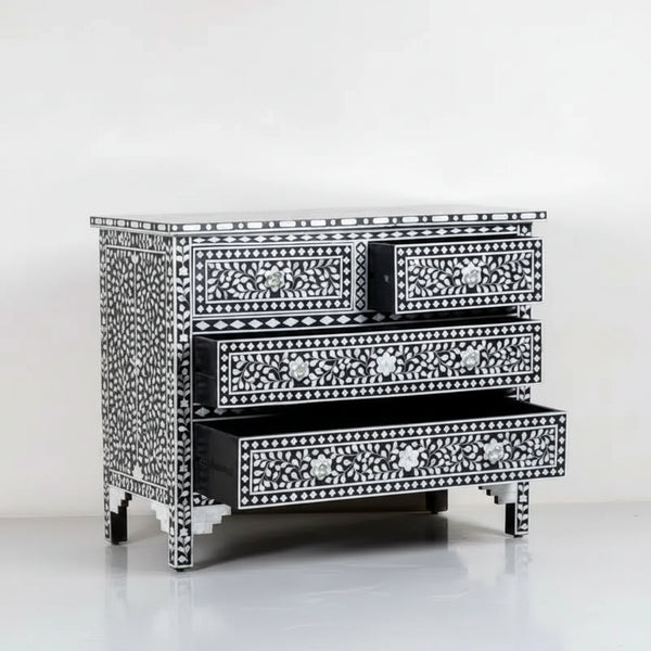 Kuala Bone Inlay Chest Of Drawers