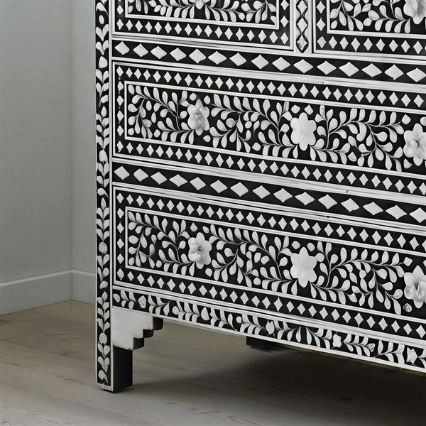 Kuala Bone Inlay Chest Of Drawers