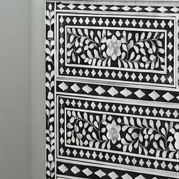 Kuala Bone Inlay Chest Of Drawers