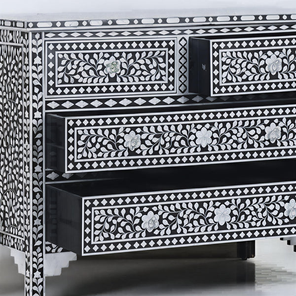 Kuala Bone Inlay Chest Of Drawers