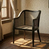 Kubin Modern Rattan Solid WoodArm Chair