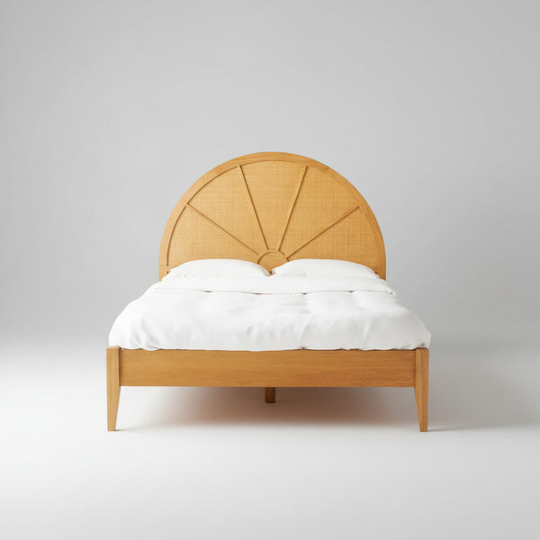 king size cane bed