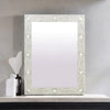 Rectangular Large Floral Wall Mirror Decor | Living Room Decor