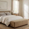 LarissaSolid Wood Upholstered Bench